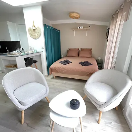 Jardin Castille - Home Cinema Au Lit - 200 M Gare 公寓