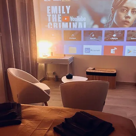 公寓 Jardin Castille - Home Cinema Au Lit - 200 M Gare *