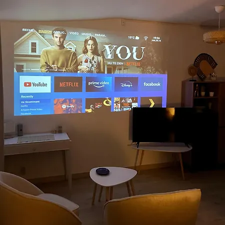 Jardin Castille - Home Cinema Au Lit - 200 M Gare 公寓