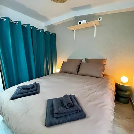 公寓 Jardin Castille - Home Cinema Au Lit - 200 M Gare *